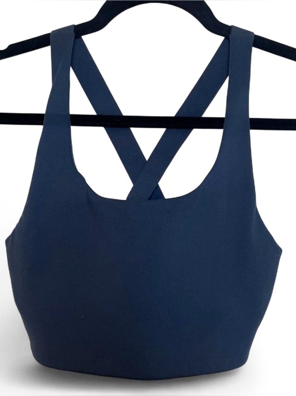 Girlfriend Collective Navy Blue Sports Bra Size Small